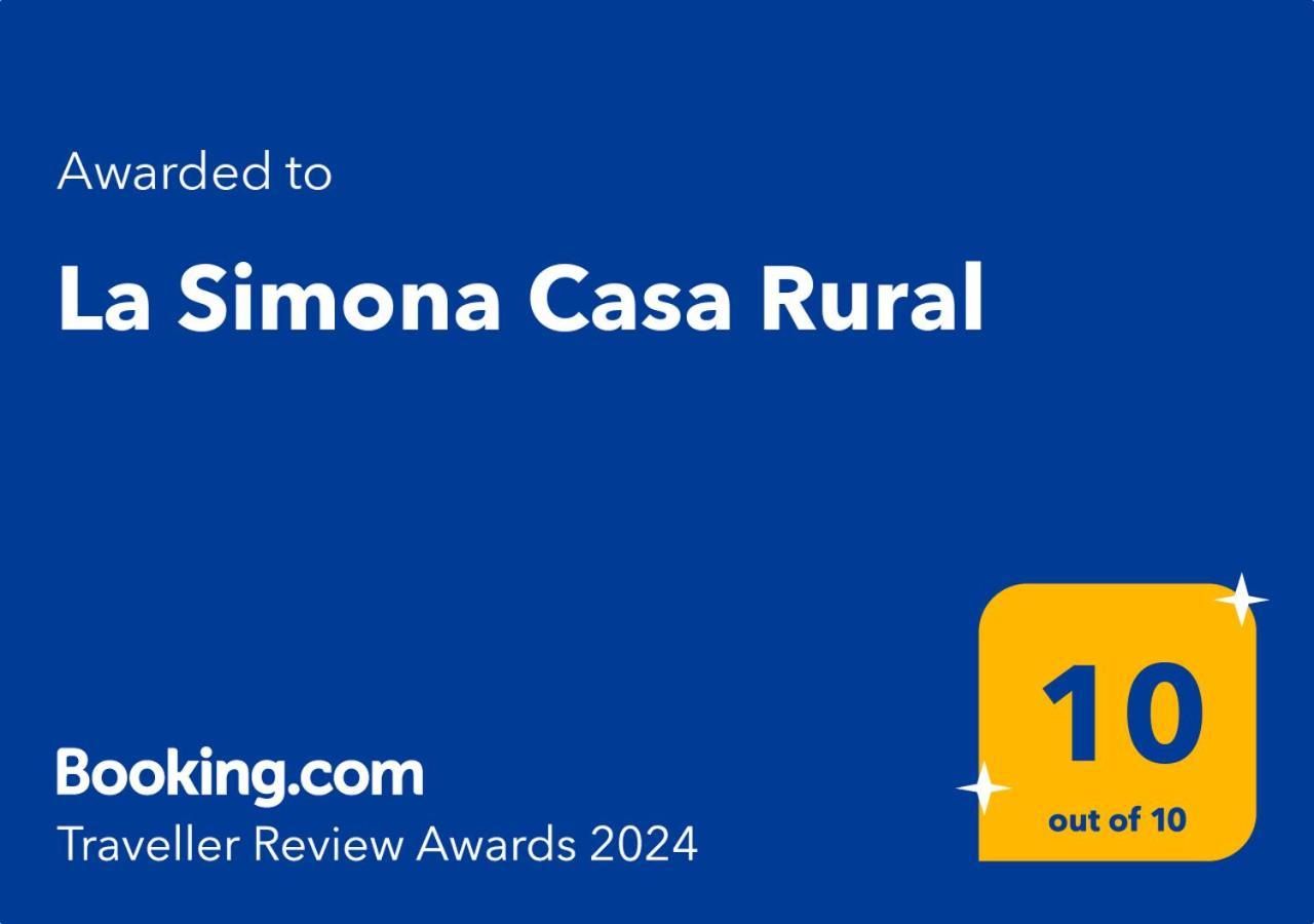 La Simona Casa Rural Пералес-дель-Пуэрто Экстерьер фото